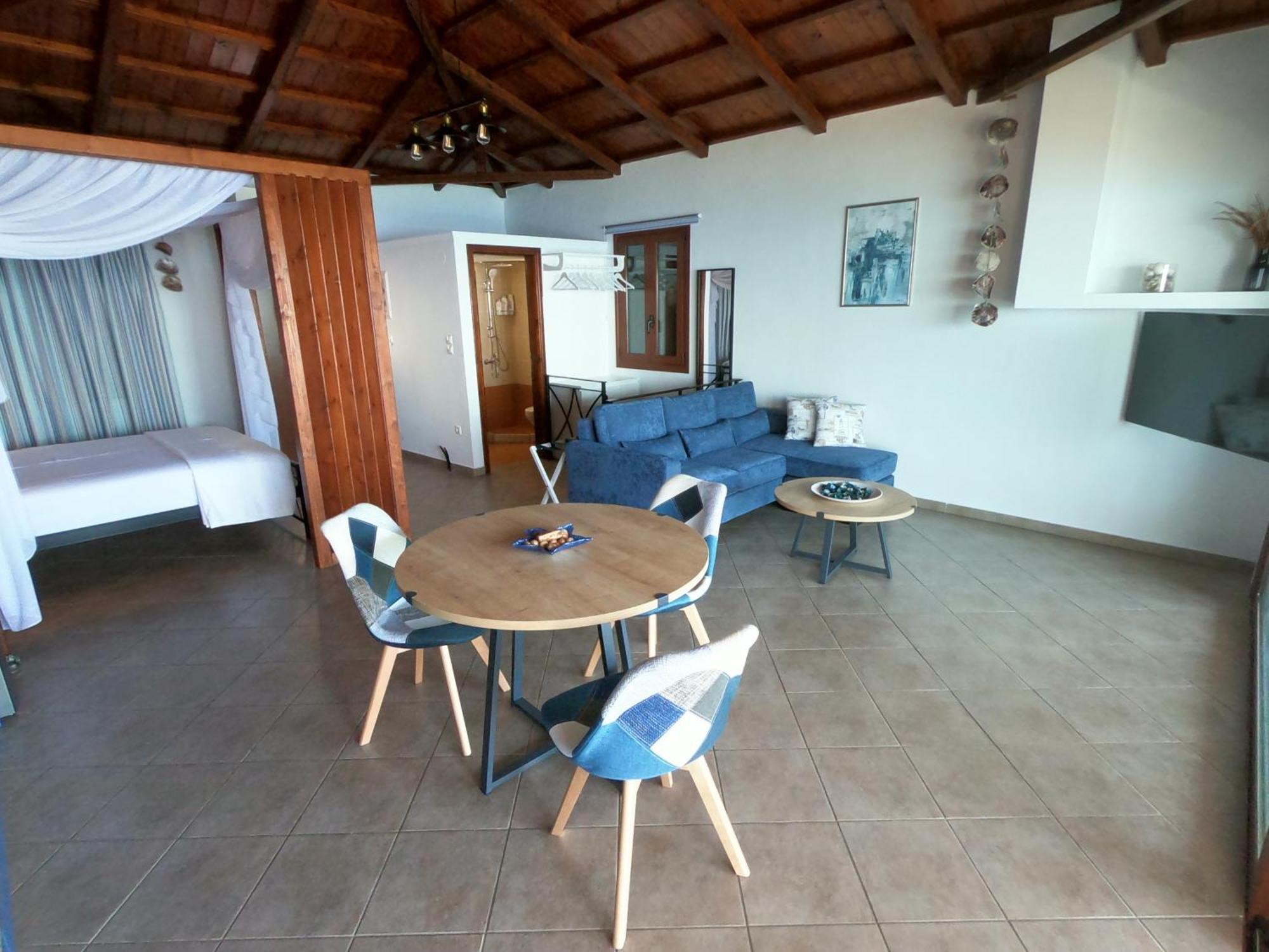 Horizon Studios With Sea View - Free Parking Glossa Exterior photo